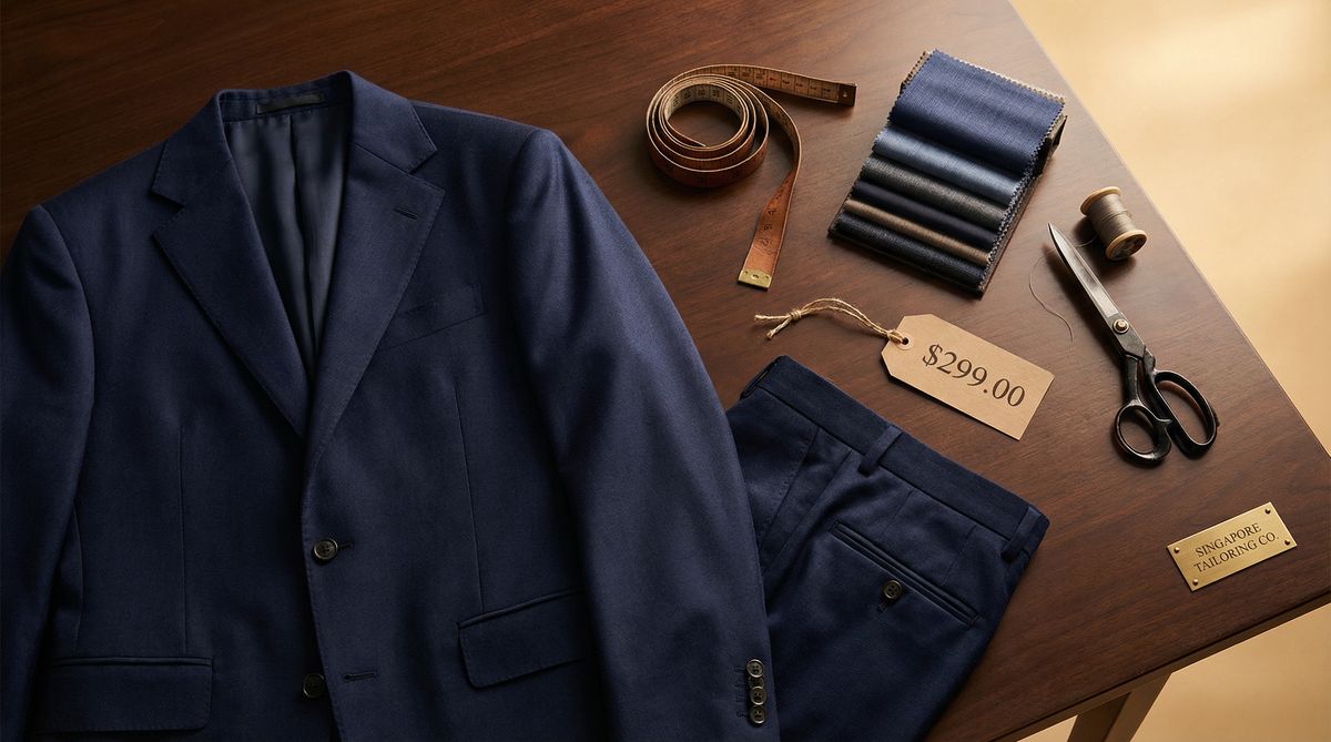 Custom suit pricing at We Are Suitable Singapore