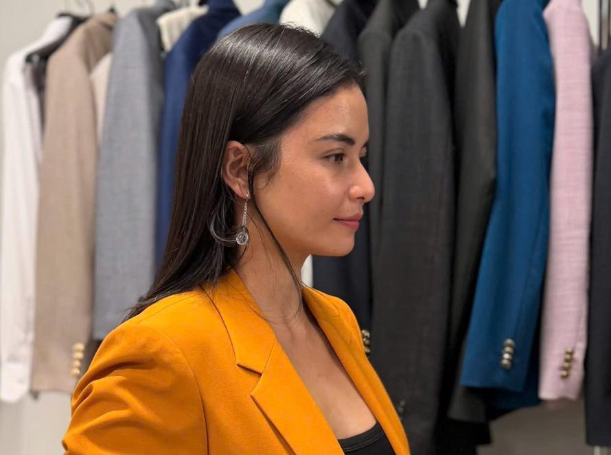 Women tailored suit at We Are Suitable Singapore showroom