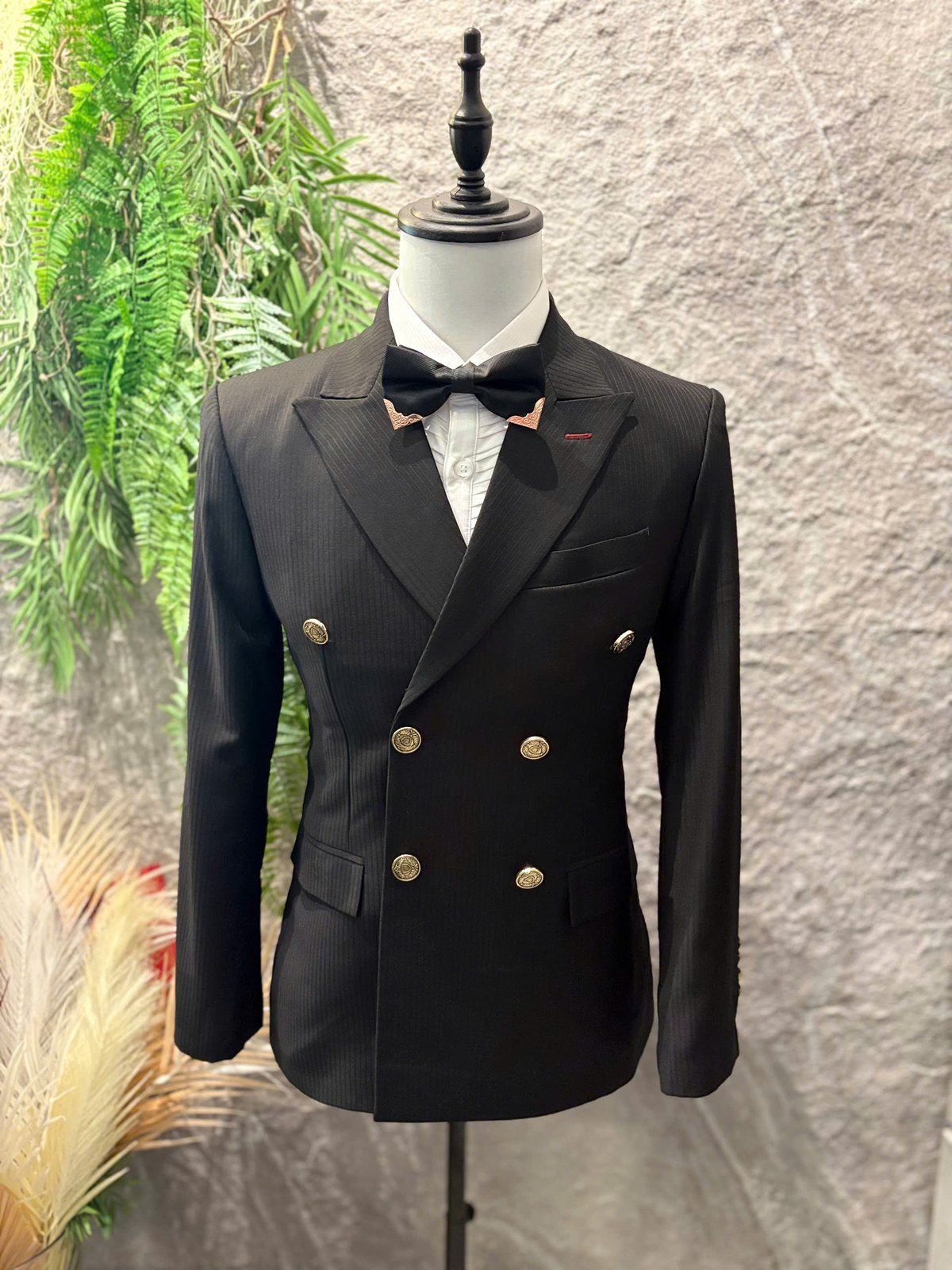 Black tuxedo and bow tie by We Are Suitable Singapore
